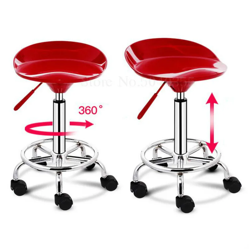 

Adjustable Backrest Bar Chair Office Cafe Furniture Kit Rotation Stool Rotating Lift Chair High Bar Stool Round Chair