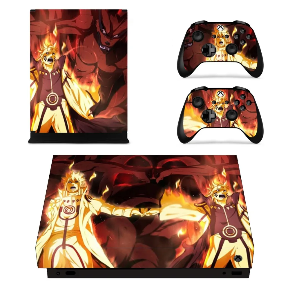 Anime Naruto Xbox One X Skin Sticker Cover Consoleskins Co Anime Naruto Xbox One X Skin Sticker Cover Consoleskins Co