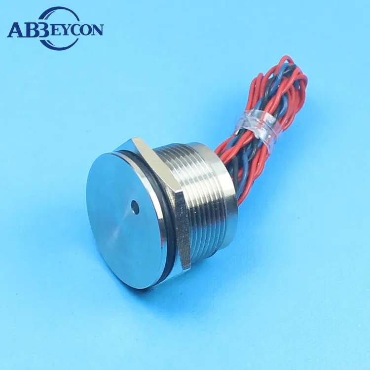 Abbeycon 2A/3A/5A 19 мм RGB точечный светодиодный светящийся фиксатор 5В/12В/24В плоская