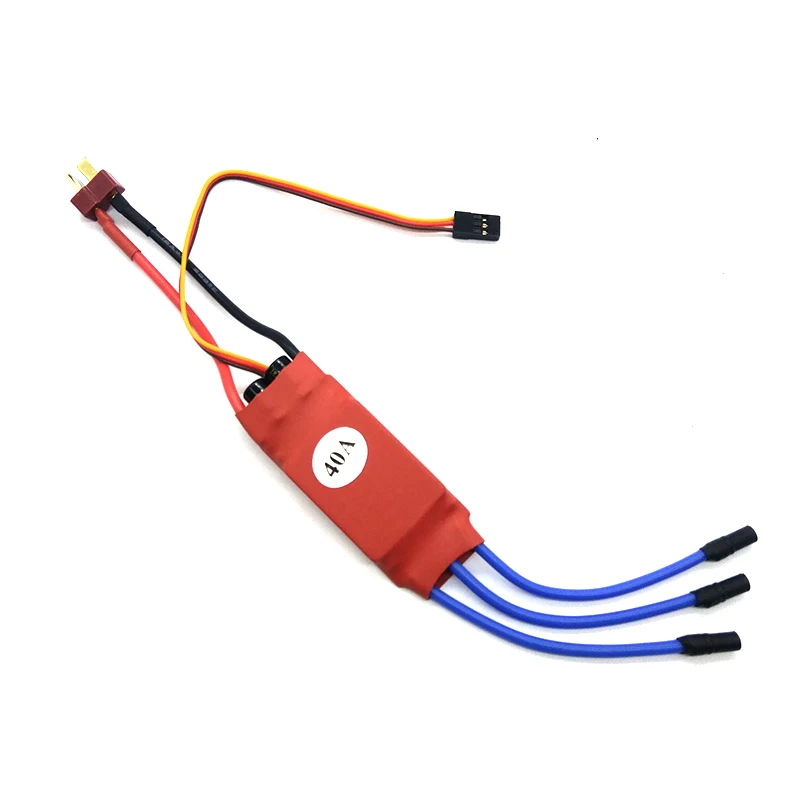 

40A Brushless high quality RC BEC ESC Brushless Motor Speed Controller T-rex 450 V2 Helicopter Boat Airplanes Parts Rubber head