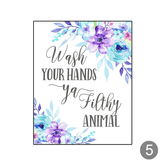 Funny-Bathroom-Flush-Toilet-Sign-Kids-Room-Decor-Quotes-Blue-Flowers-Posters-and-Prints-Watercolor-Canvas.jpg_640x640 (4)