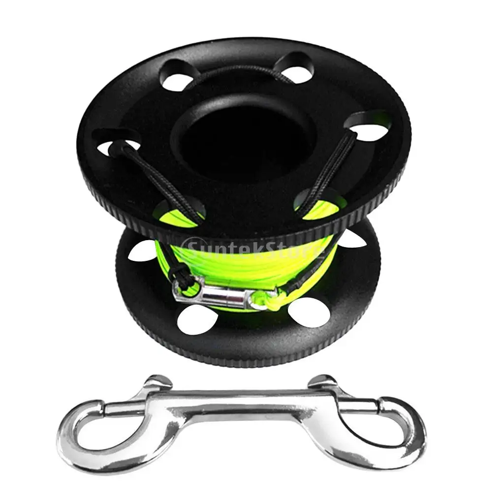 Катушка для направляющей шпули подводного плавания из алюминиевого сплава +