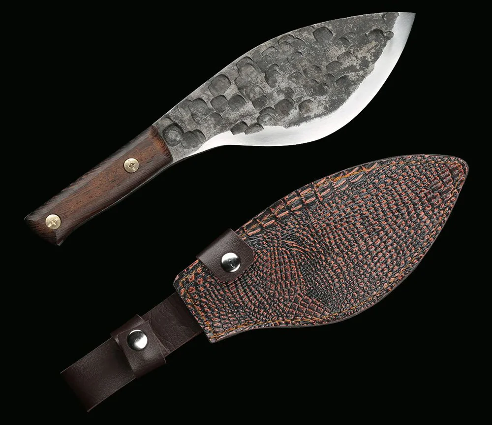 XITUO Full tang slaughtering knife kitchen chef high manganese steel hardness forged manual knife Chinese traditional Butcher XITUO Full tang slaughtering knife kitchen chef high manganese steel hardness forged manual knife Chinese traditional Butcher