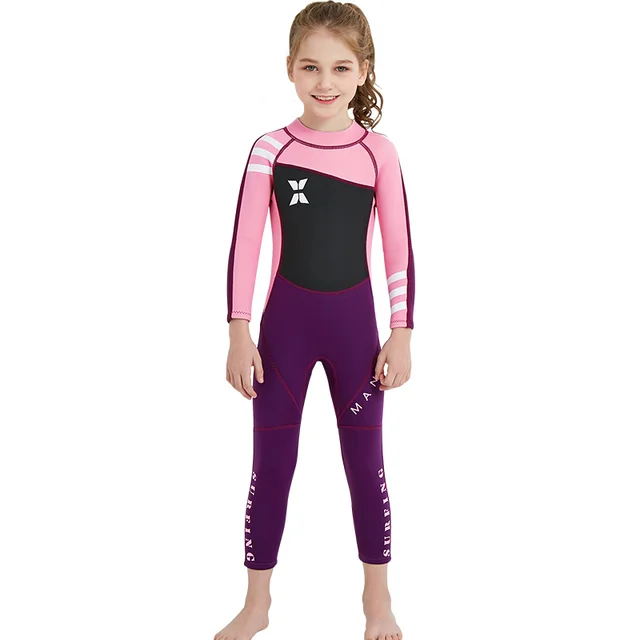 Kids Wetsuit 2.mm Neoprene Wetsuits for Boys Girls Full body Wetsuit