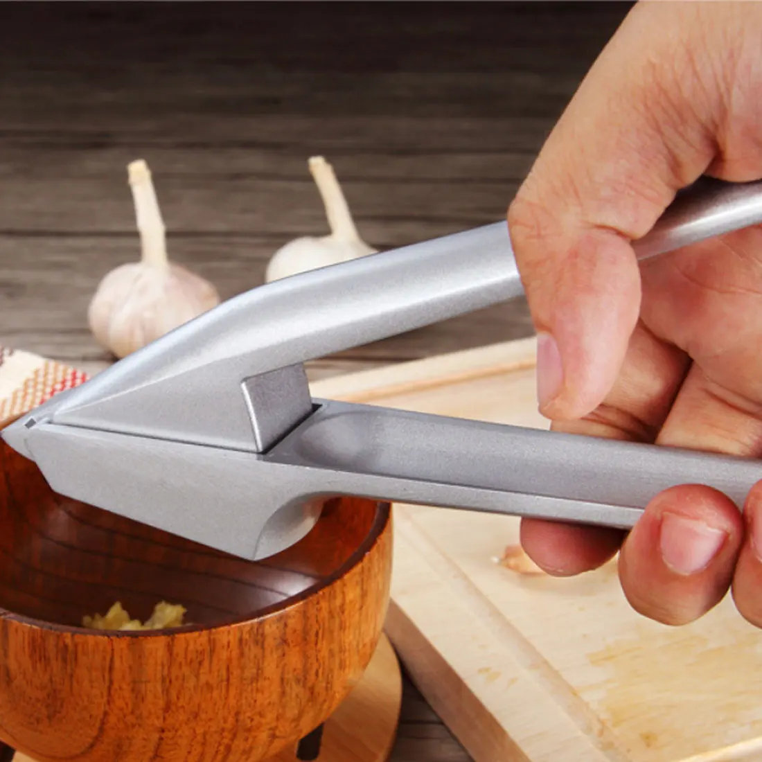 Buy Useful Aluminum Alloy Garlic Presses Slicer