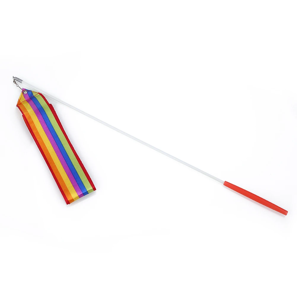 

Creative 4m Rhythmic Art Gym Dance Dancing Gymnastics Ribbon Streamer Silk