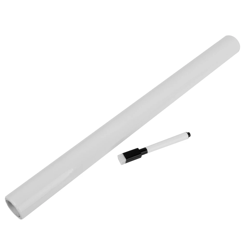 Write Vinyl Roll Sticker Adhesive Board Peel Writing Paint Blackboard Drawing Board Paint Paper 2m 45cm	