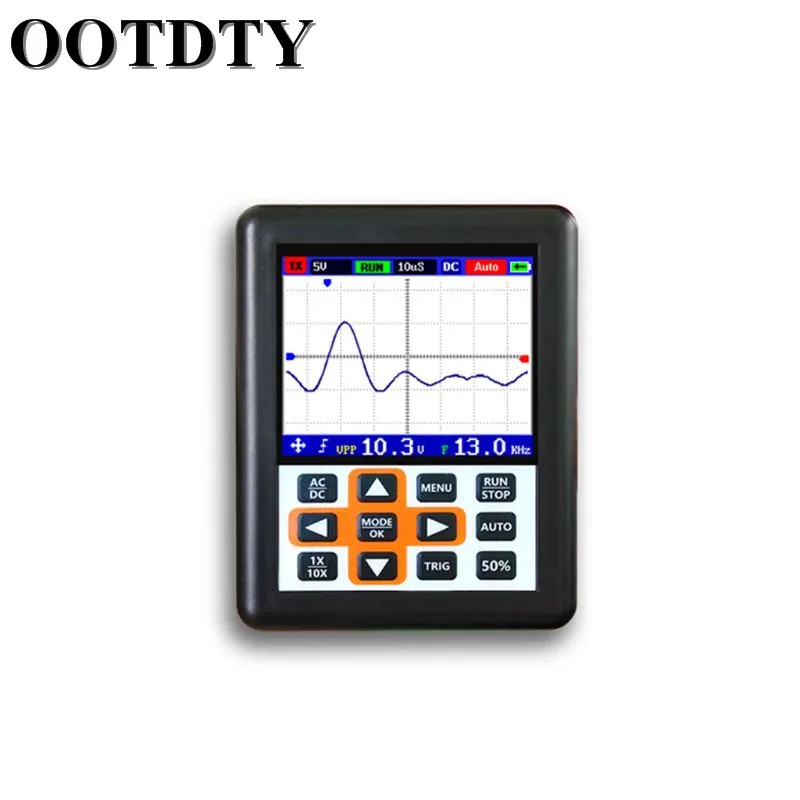 

Handheld Mini Portable Digital Oscilloscope DSO FNIRSI 30M Bandwidth 200MSps Sampling Rate IPS LCD Display