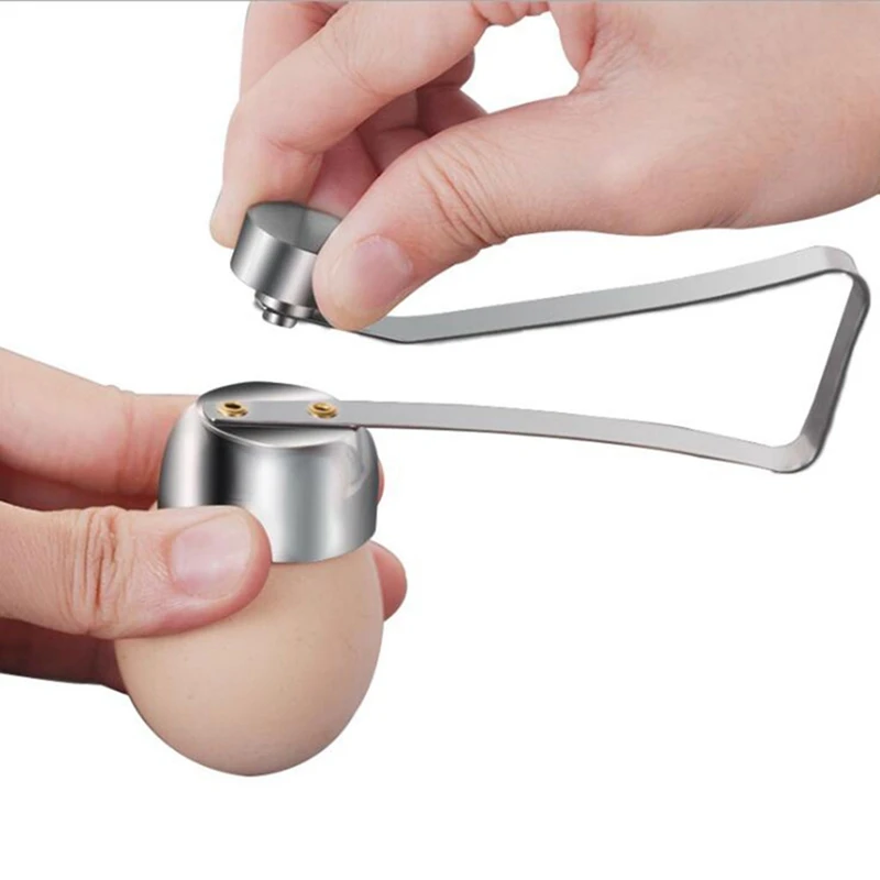 

Kitchen Tools Egg Topper Shell Cutter 304 Stainless Steel Boiled Egg Topper Shell Cutter Creative Opener kitchen tools gadgets