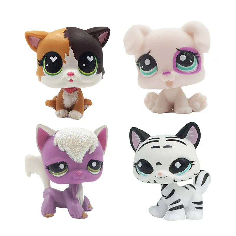 New font b pet b font shop lps toys cat Felina Meow short hair kitty with