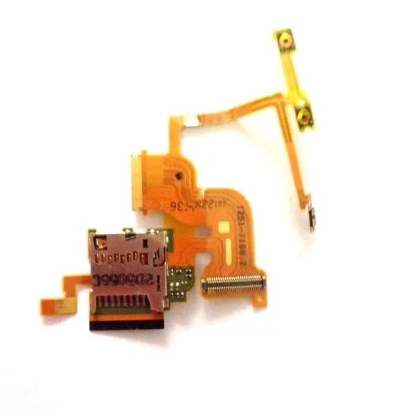Org Power ON/OFF Switch Flex Cable For Sony xperia ion LT28 LT28i LT28H Volume UP/Down Button &ampMemory card tray slot cable | Мобильные