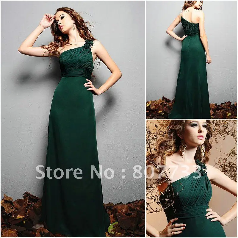 royal green bridesmaid dresses