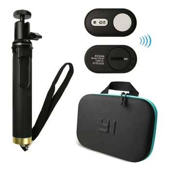 

Bluetooth Extendable Monopod Remote Control Selfie Stick Tripod For Xiaomi Yi Camera Xiaoyi 4K 4k+ Yi Lite and Action Camera bag
