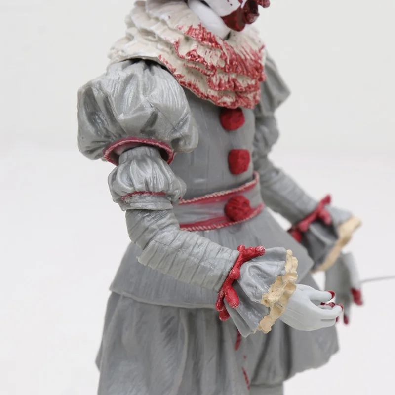 NECA Stephen King's It конечная пеннивайз ПВХ фигурка Джокер клоун BJD ужас Коллекционная модель игрушки Рождественский подарок