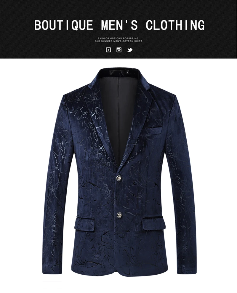 Blazer Masculino Slim Fit Casual Blazers Men Suits Wedding Blazer For Men  (17)
