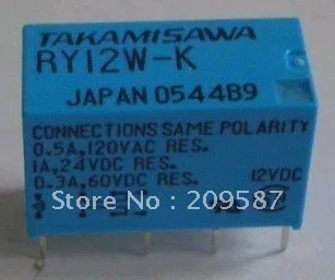 2 шт. takamisawa RY5W-K RY12W-K RY24W-K 5/12/24V DPDT реле сигнала