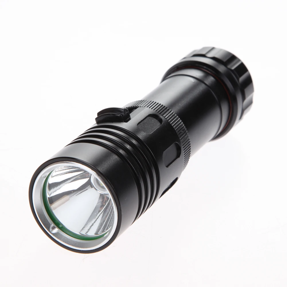 5000LM XM L2 LED Scuba Diving Flashlight Ajustable 18650 Light Torch