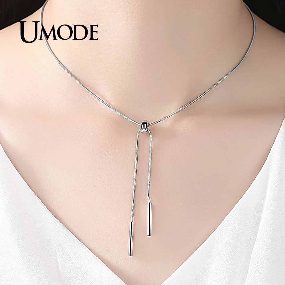 Брендовая дизайнерская Новая Модная бижутерия UMODE ожерелье чокер для женщин