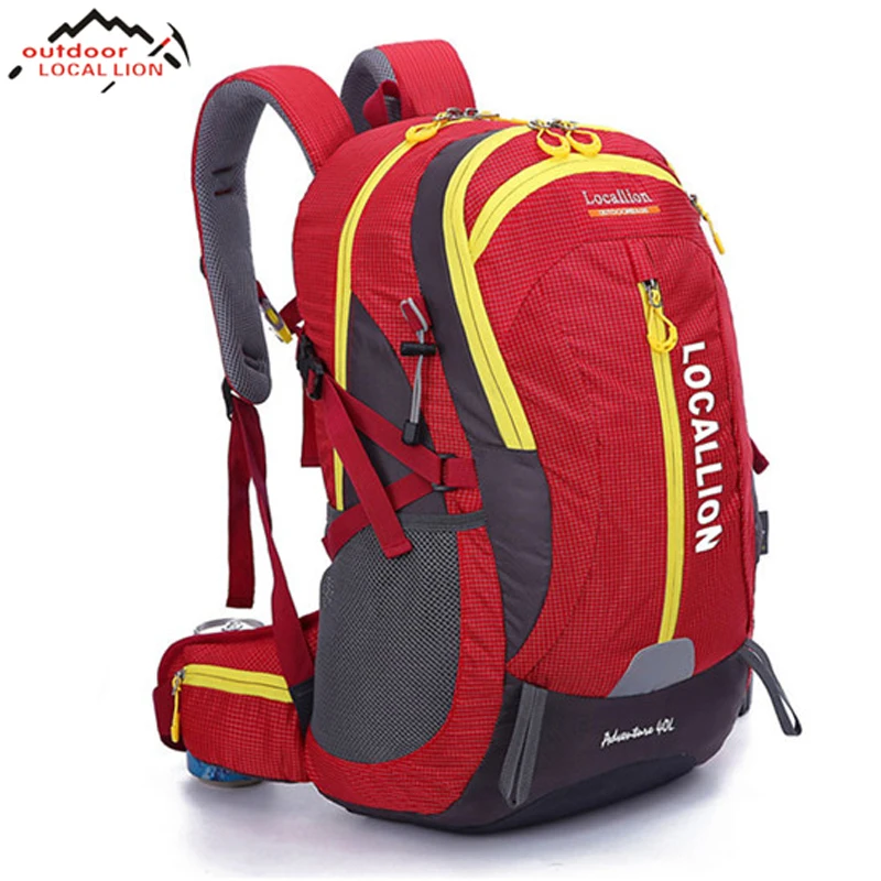 

LOCALLION 40L Blue/Red/Green Male Bicycling Bag Outdoor Waterproof Cycling Hiking Camping Climbing Travelling Sports Backpack