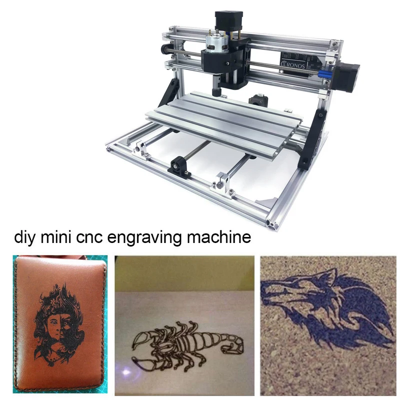 Мини CNC3018 гравировальный станок с лазерной головкой деревянный маршрутизатор PCB фрезерный станок резьба по дереву DIY мини ЧПУ с GRBL