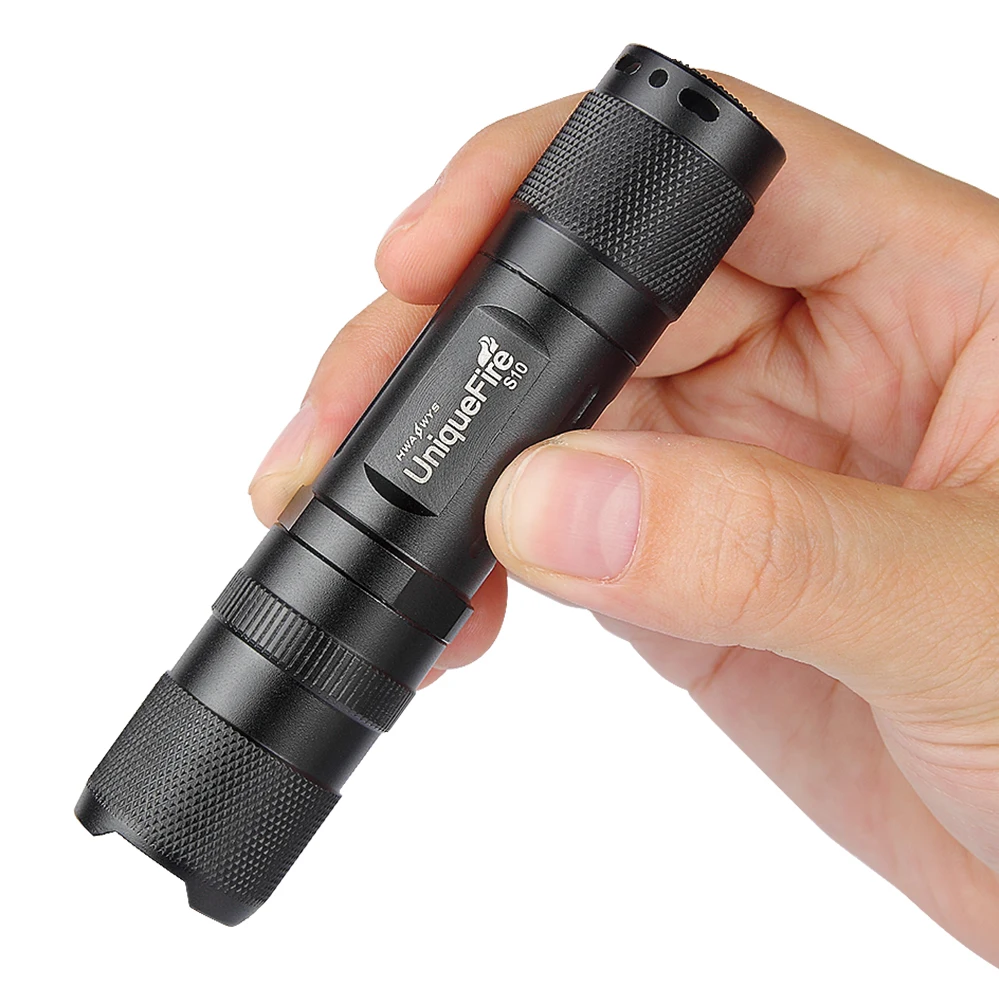 New UniqueFire S10 Ultraviolet Flashlight UV 395nm LED Torch For Spots