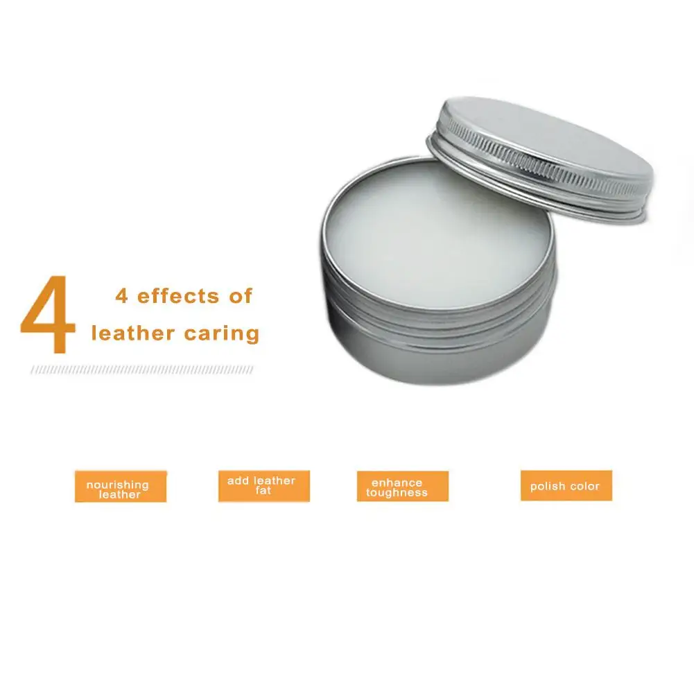 Transparent Multifunctional Car Sofa Leather Shoe Refurbishing Car Seat Leather Martes Grease Cream Leather Shoes Leather