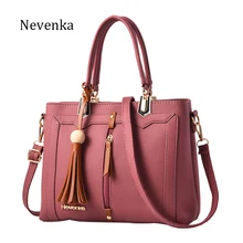 Nevenka Moda Mujeres Bolso de Mano Crossbody Del Bolso Femenino de Bolsas de asa Superior de Marcas Famosas de LA PU Bolsos de Cuero Bolso de Hombro Sac
