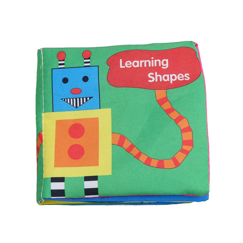 New Kid/'s Cloth Book Infant Baby Intelligence Development Toy Bed Cognize Books
