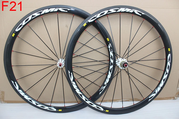 Discount factory sale700C Racing Bicycle carbon wheels 50mm white decal SLR Cosmic Carbon Road Bike Wheelset clincher 25mm width or 23mm 21 Discount factory sale700C Racing Bicycle carbon wheels 50mm white decal SLR Cosmic Carbon Road Bike Wheelset clincher 25mm width or 23mm 21