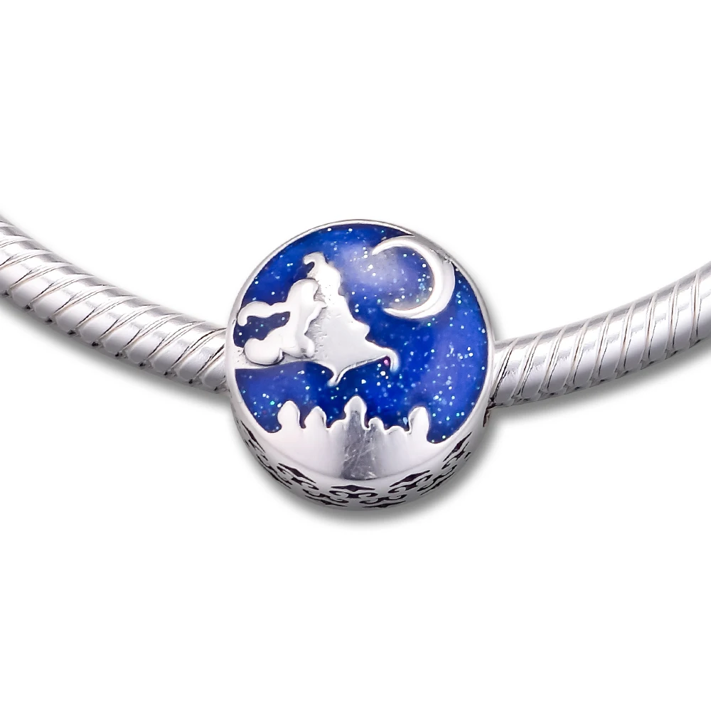 

CKK Beads Magic Carpet Ride Charm Authentic 925 Sterling Silver Original Pandora Bracelet Charms Beads for Jewelry Making