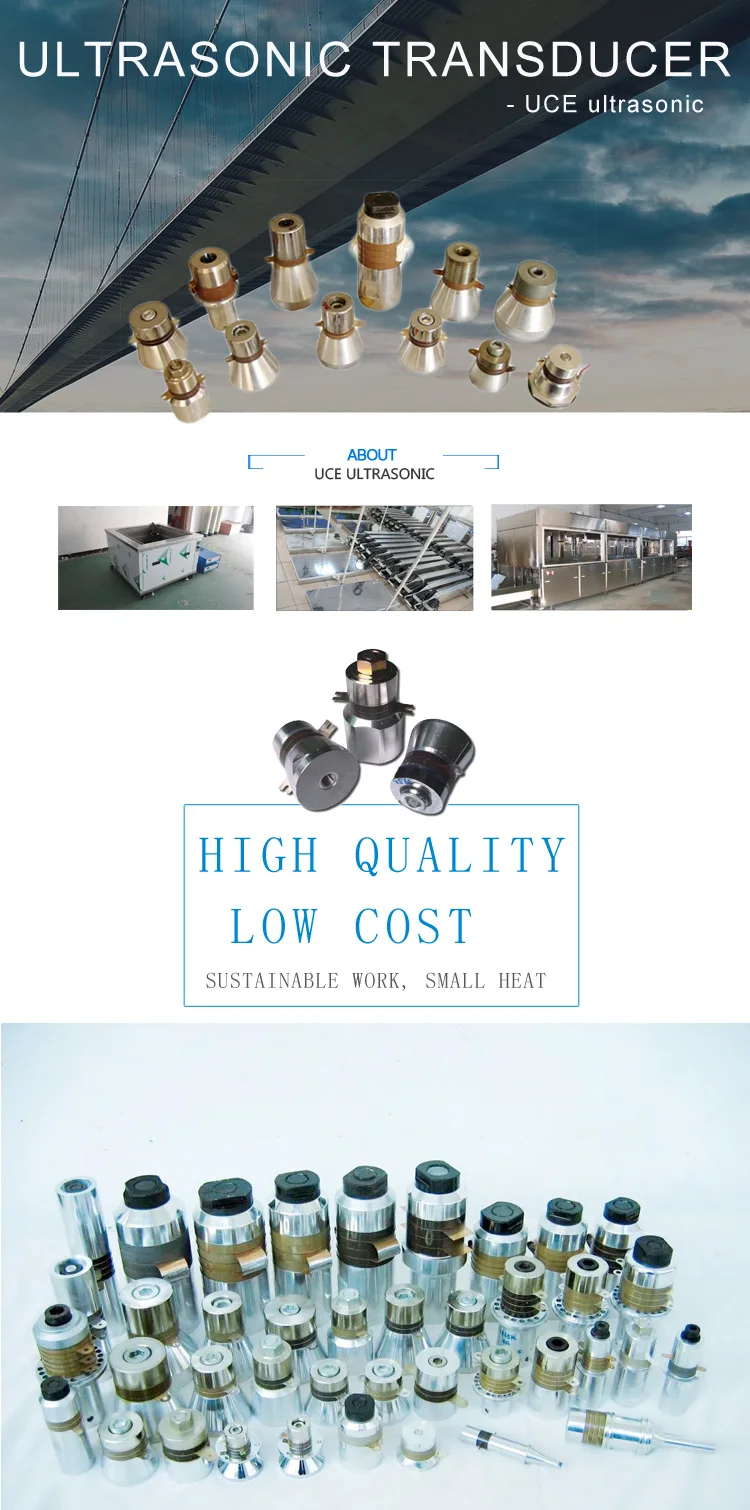 Description Picture 2 of item60W 33Khz Ultrasound Piezoelectric Sensor Vegatble And Fruit Cleaner Vibrator