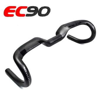 

2017 New EC90 carbon fiber carbon fiber highway bicycle thighed handle carbon handlebar road bike handlebar 400 420 440MM