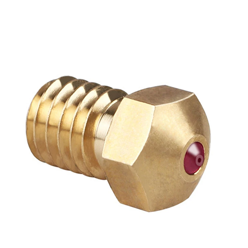 

High Temperature E3D Ruby Nozzle V6 1.75mm Nozzles for PETG ABS PEI PEEK HSJ-19