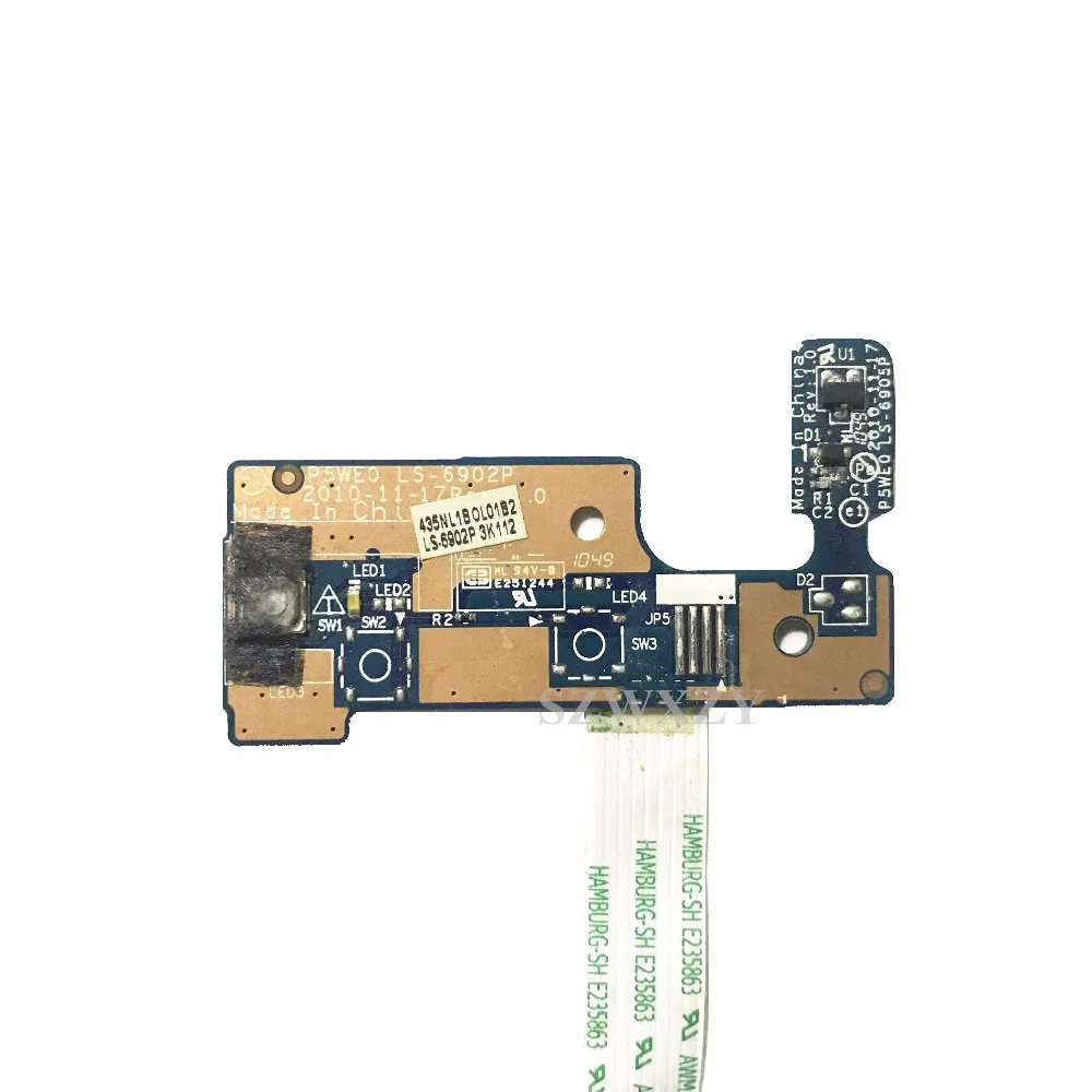 Cable Length: Buy 5 pcs ShineBear Tested for acer Aspire 5750 5750G 5755G NV57 NV57H LS-6904P USB 2.0 Board with Flex Cable Cable Length: Buy 5 pcs ShineBear Tested for acer Aspire 5750 5750G 5755G NV57 NV57H LS-6904P USB 2.0 Board with Flex Cable