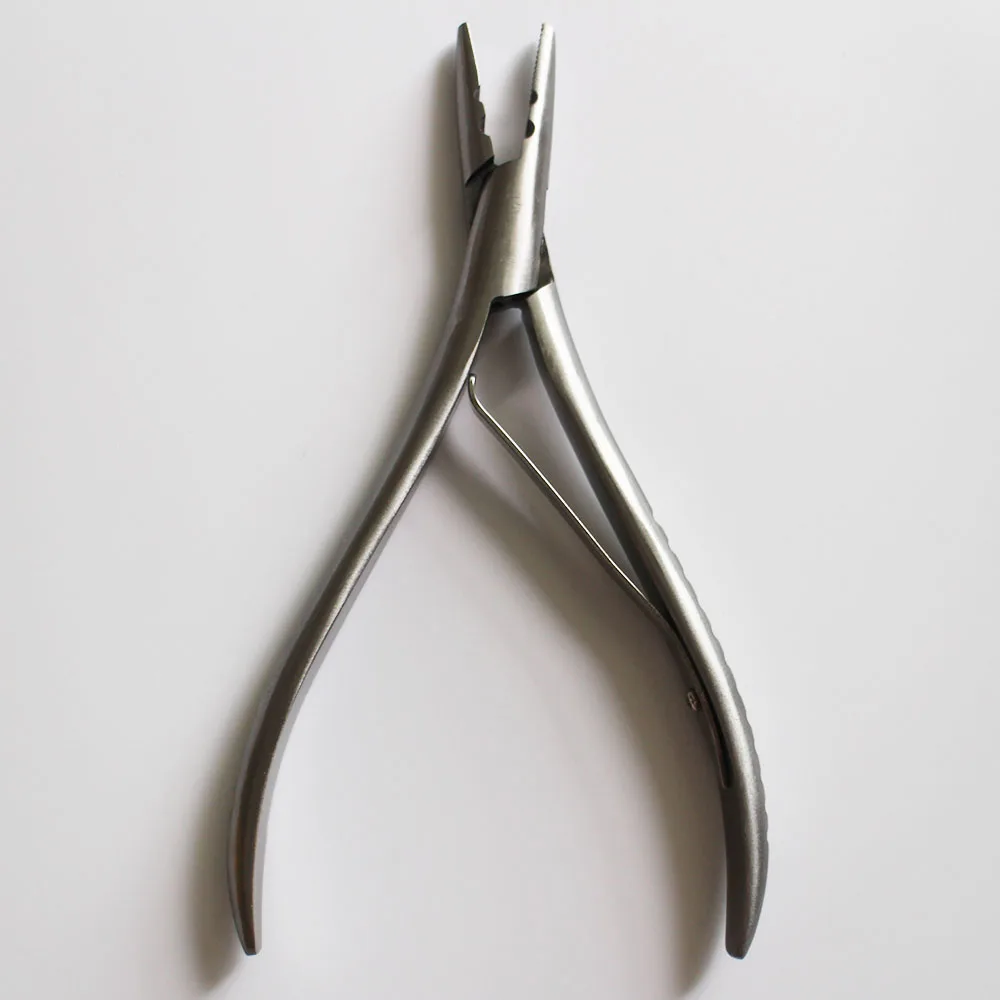 

Flat /U Shape Stainless Steel Hair Extension Pliers Multi-Functi Hair Extension Tools For micro ring/link/beads/ apply remove