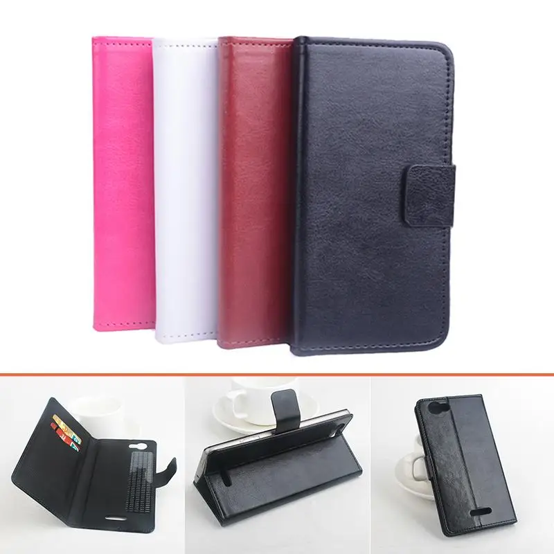 

High Quality Pattern Leather flip Case for Wiko Ridge Fab 4G Leather Case Flip Cover About flip dedicated phone holster.