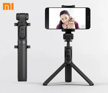 

Original Xiaomi Foldable Handheld Tripod Selfie Stick Monopod Selfiestick Bluetooth With Wireless Shutter For Android & iPhone
