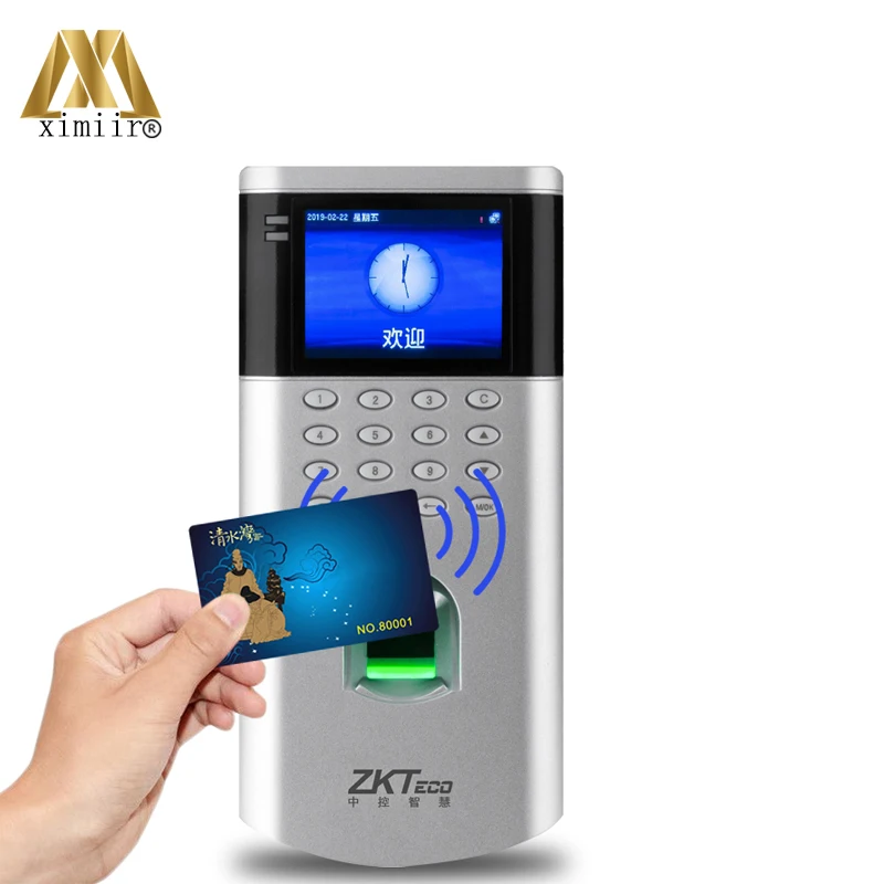 ZK новый и дешевый F200 система контроля доступа отпечатков пальцев RFID считыватель