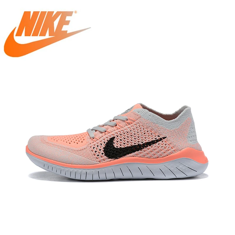 

Original Authentic Nike Free Rn Flyknit 5.0 Women's Running Shoes Breathable Soft Outdoor Sneakers 2019 New Arrival 942839-800