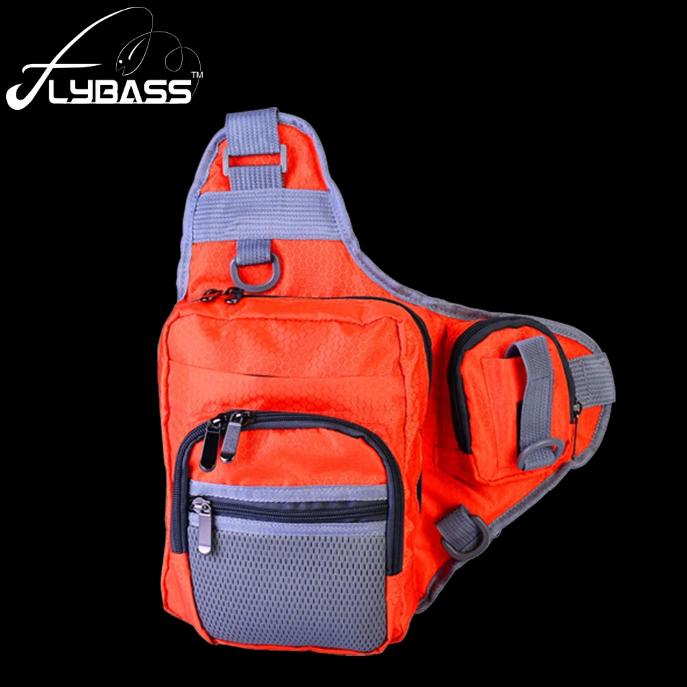Multi Purpose Cross 3 Colors Fly Fishing Sling Bag Waterproof Multi