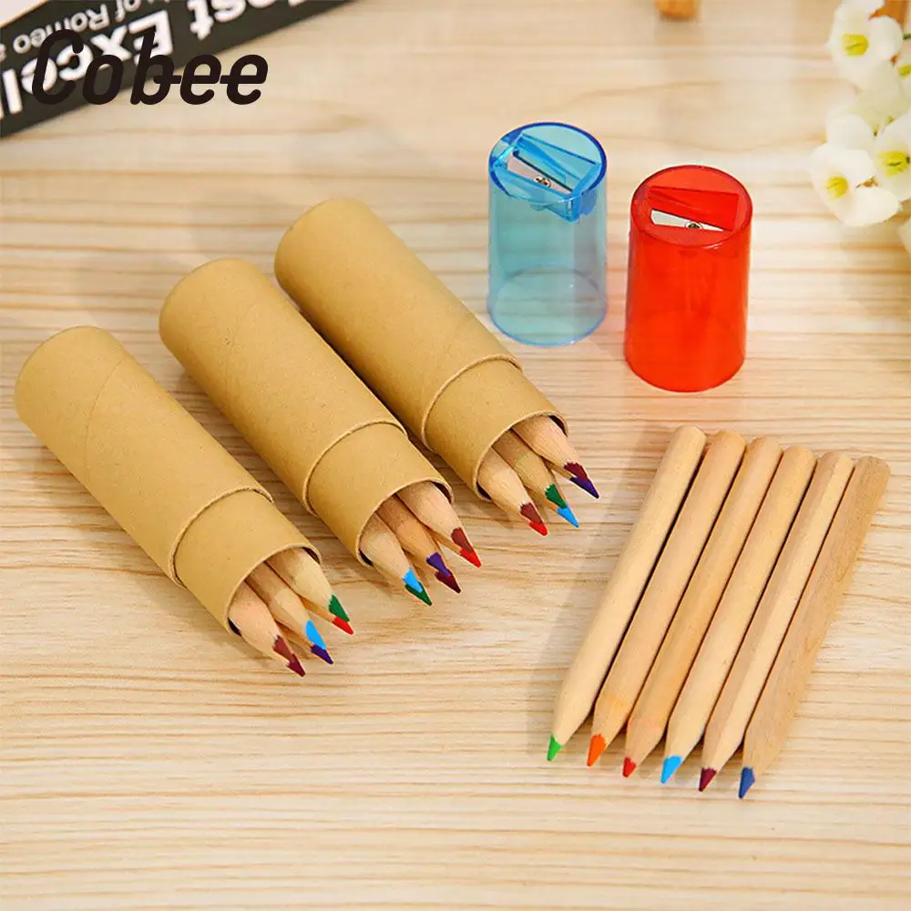 

Color Pencil Wood Sharpener Durable Artist Professional Six Colors
