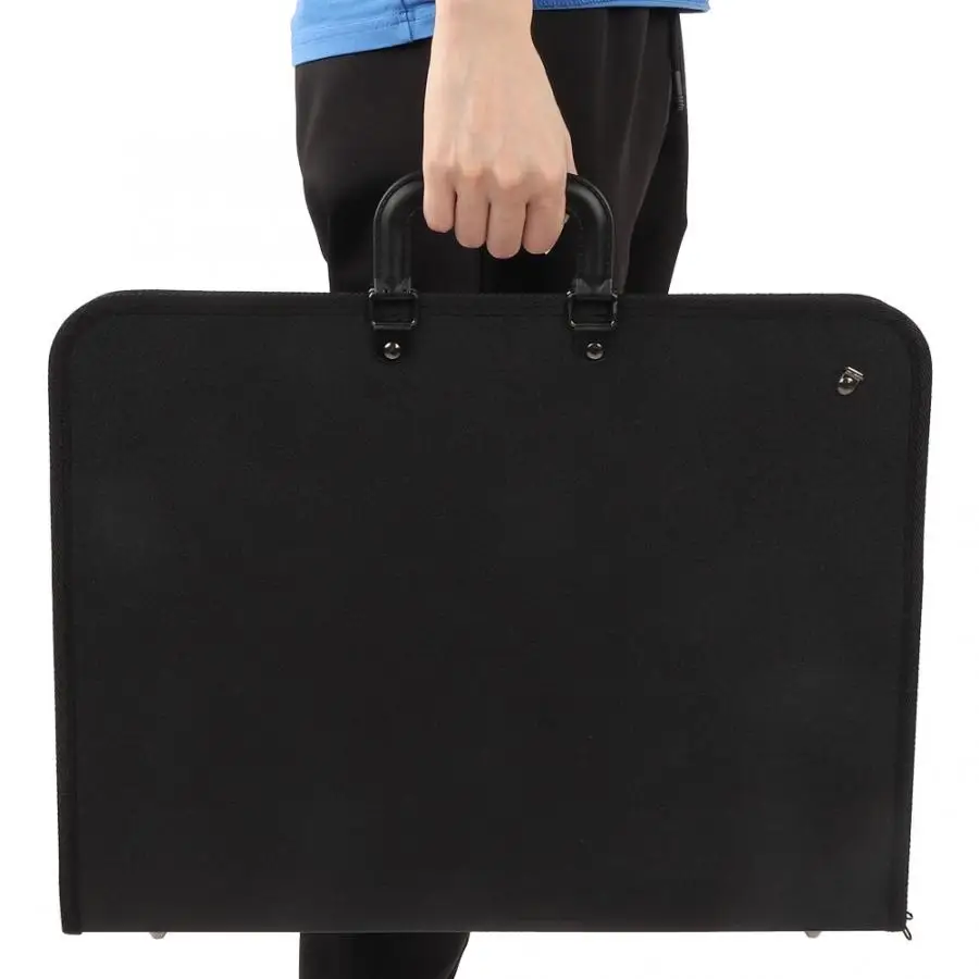 

Zip Lock Plastic Bags Zip Lock Plastic PVC Portable Painting Plate Bag A3 Drawing Sketch Board Storage File Bag Document Carry