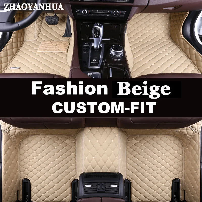 ZHAOYANHUA Custom fit автомобильные коврики для BMW 5 серии E60 E61 520i 523i 525i 528i 530i 535i 540 525d 530d 535d Тюнинг автомобилей