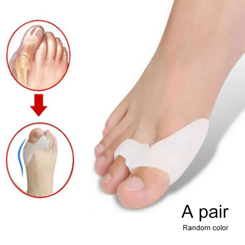 Сепараторы для пальцев ног Bunion корректор вальгусной деформации Pro носоупоры