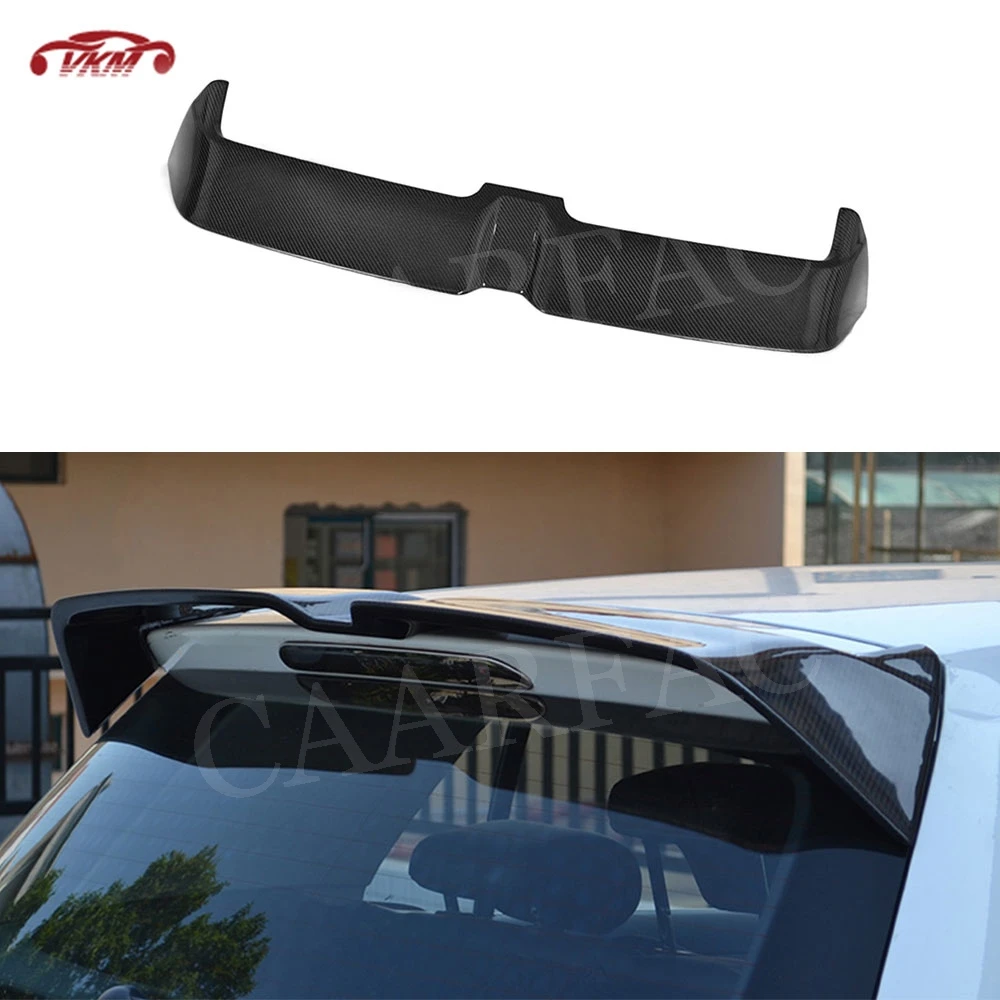 

Carbon Fiber Car Rear Trunk Roof Spoiler for Volkswagen VW Golf 7 VII MK7 GTI R 2014-2017 O Style Windshield Aprons Lip Wings