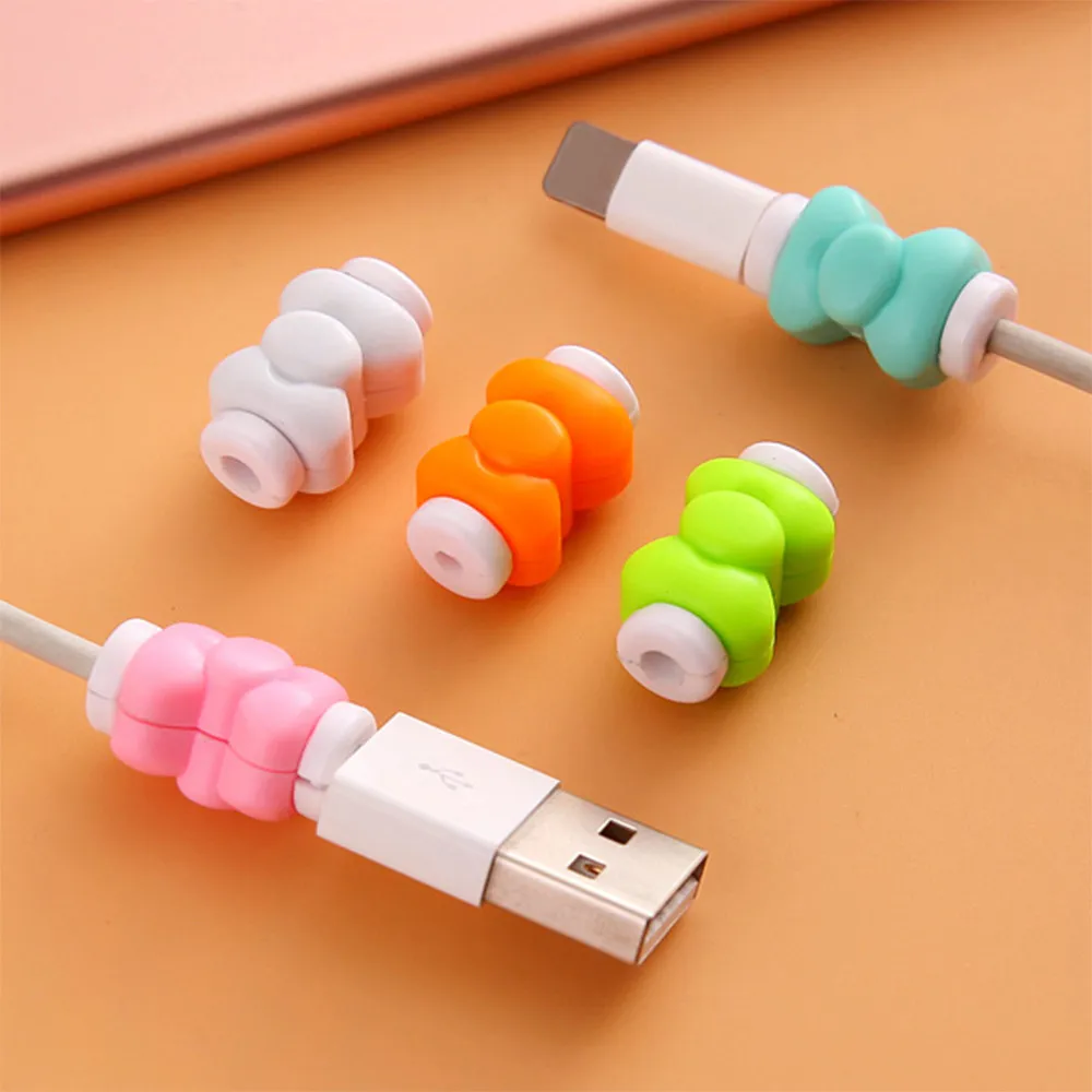 Cable Accessory Plastic 1 PC Bowknot Cable for Iphone Cable cord Phone
