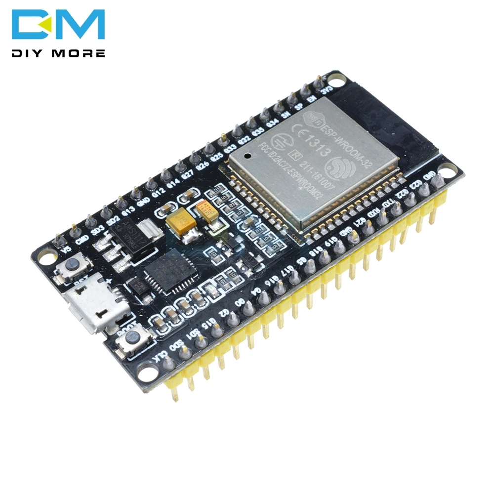 Детская плата ESP32 беспроводная двухъядерная антенна CP2102 с Wi-Fi и Bluetooth
