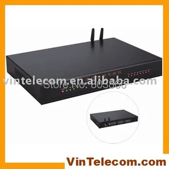 

VinTelecom high quality Wireless PBX/PABX - China PBX factory supply VIN-TS308 with 2 SIMs 3 lines input x 8extensions output