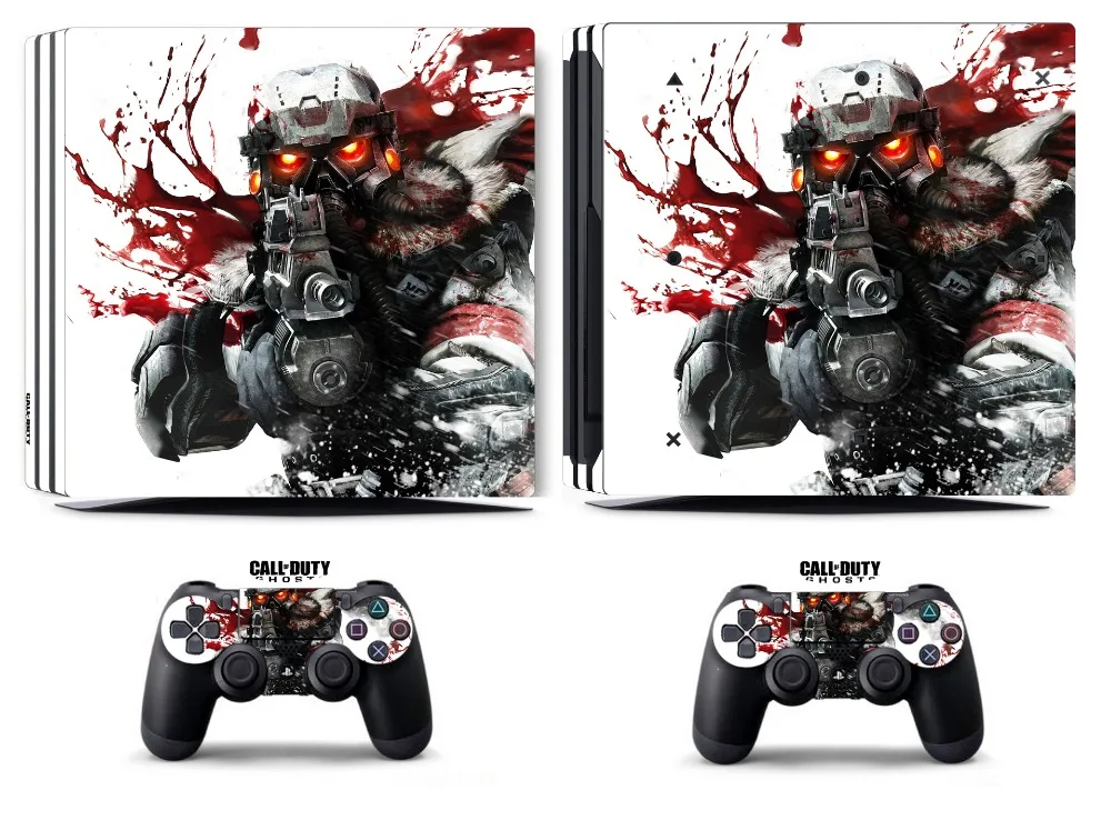 254 наклейка для PS4 PRO Skin Pro Виниловая Sony PlayStation 4 и 2 контроллера | Электроника