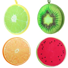 3D фрукты Офис Подушка на спинку стула диван Пледы Подушки Детские крышка Pet Pad